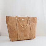 Amelia Cork Tote | Natural Luxe