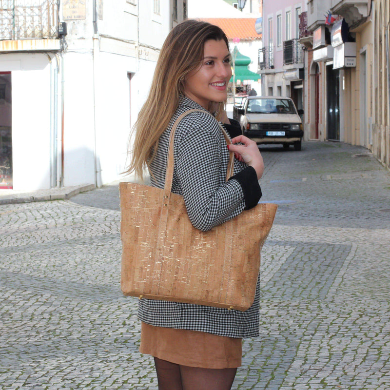 cork natural vegan small shoulder purses from Portugal – Rok Cork