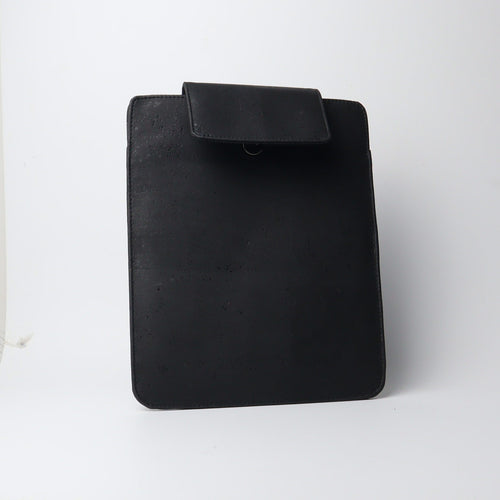 Ipad tablet sleeve in black cork xmas gifts