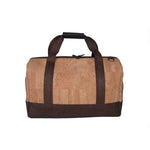 Lisbon Travel Cork Bag | Natural Brown Combination - [rokcork]