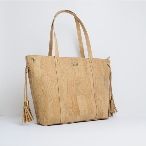 Natural Cork Tote handbag  Cork purse Made in Portugal – Rok Cork