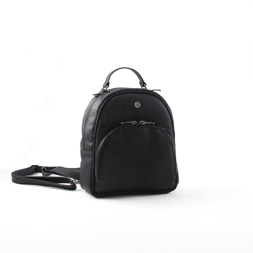 Taylor Small Cork Backpack | Black - [rokcork]